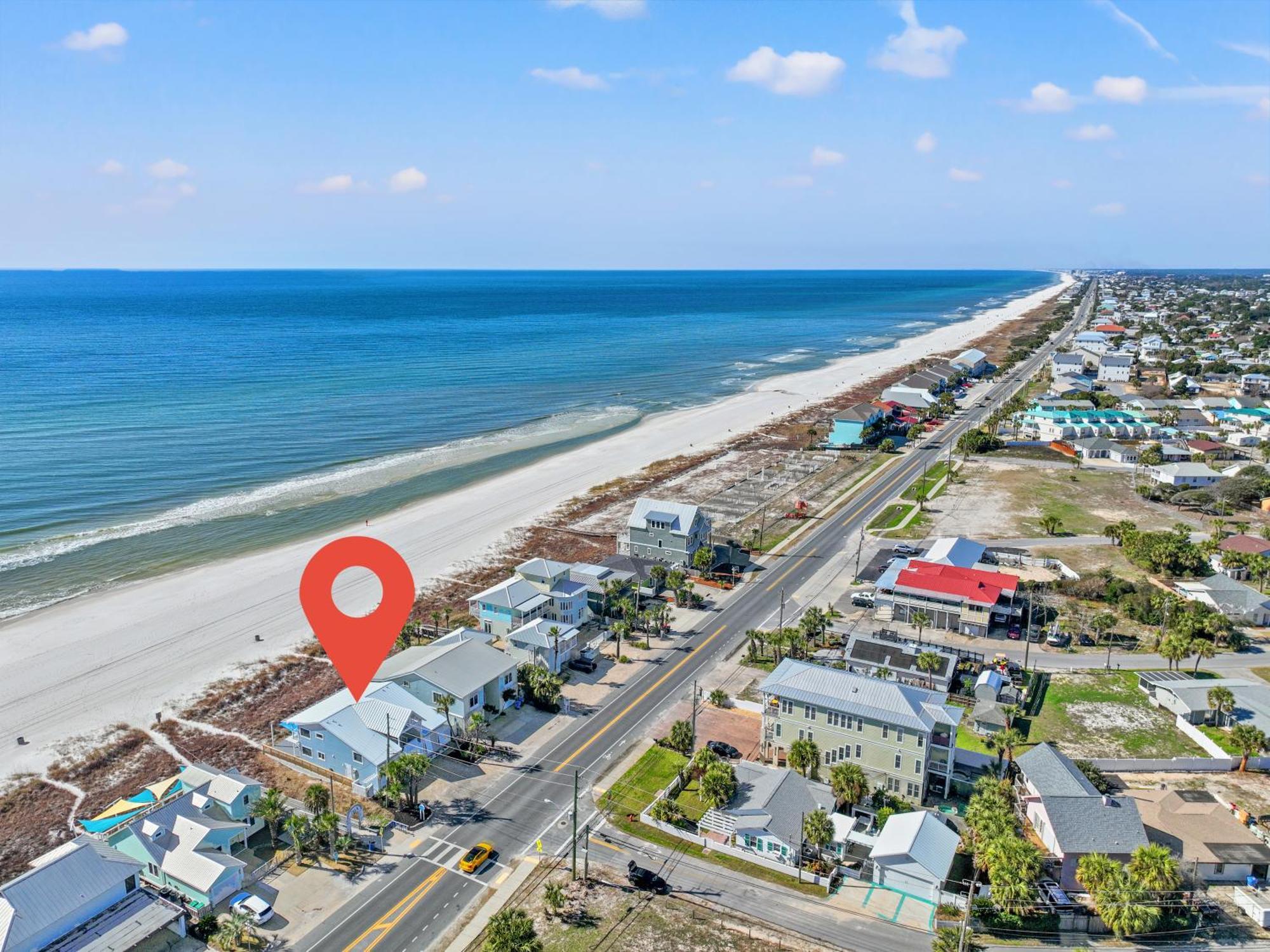 Luxury Gulf Front Property! Directly On The Beach! Sleeps 15! 巴拿马城 外观 照片