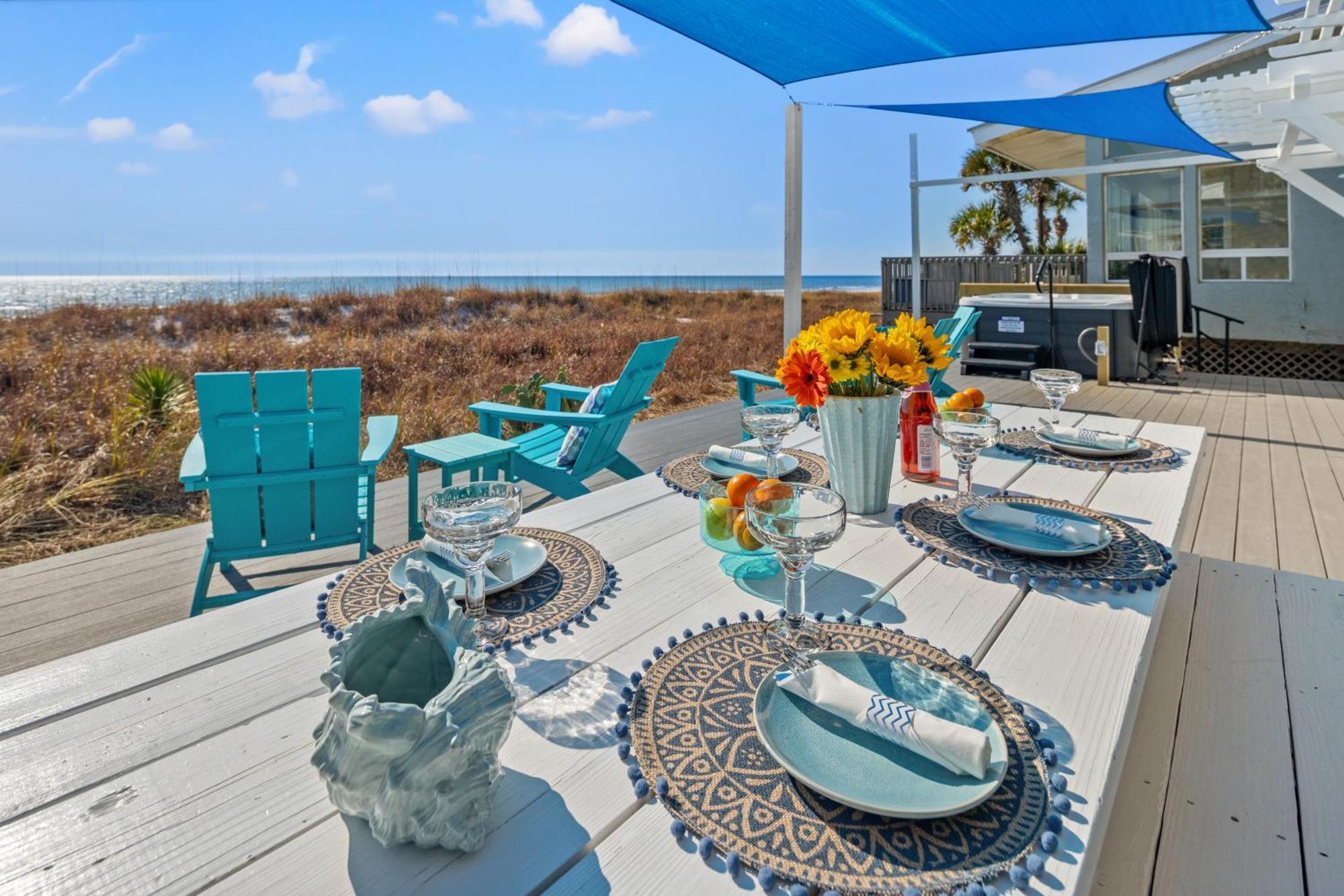 Luxury Gulf Front Property! Directly On The Beach! Sleeps 15! 巴拿马城 外观 照片
