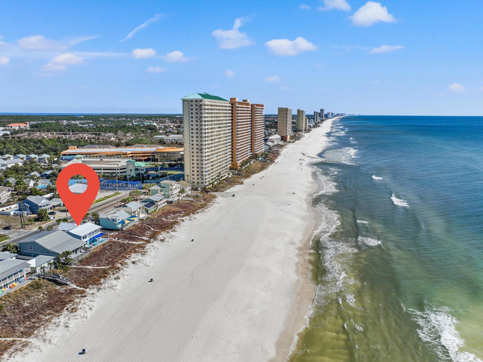 Luxury Gulf Front Property! Directly On The Beach! Sleeps 15! 巴拿马城 外观 照片