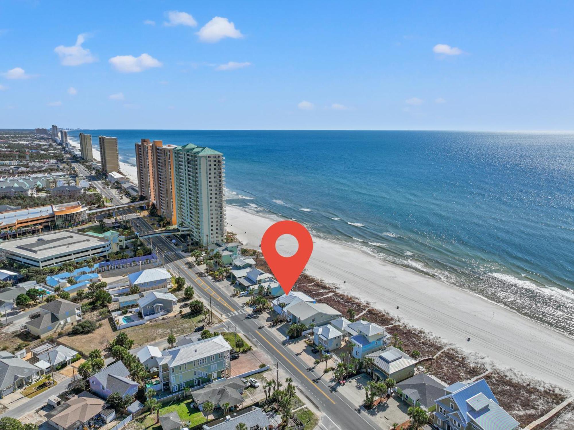 Luxury Gulf Front Property! Directly On The Beach! Sleeps 15! 巴拿马城 外观 照片